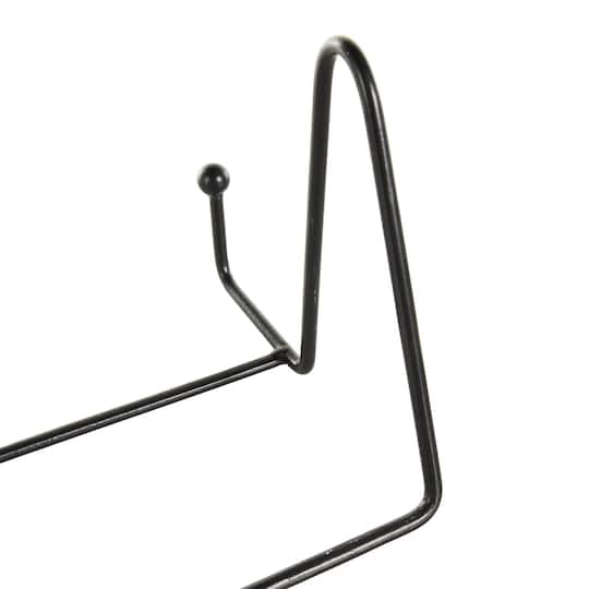 Black Metal Wide Triangle Display Easel Set
